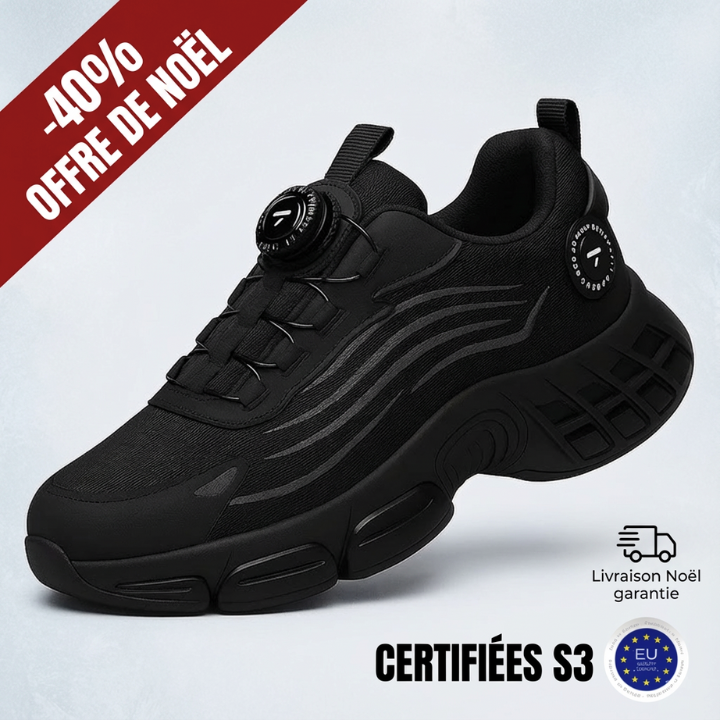 TECKRS™ MAX ONE S3 : Sécurité & Confort 12h Non-Stop