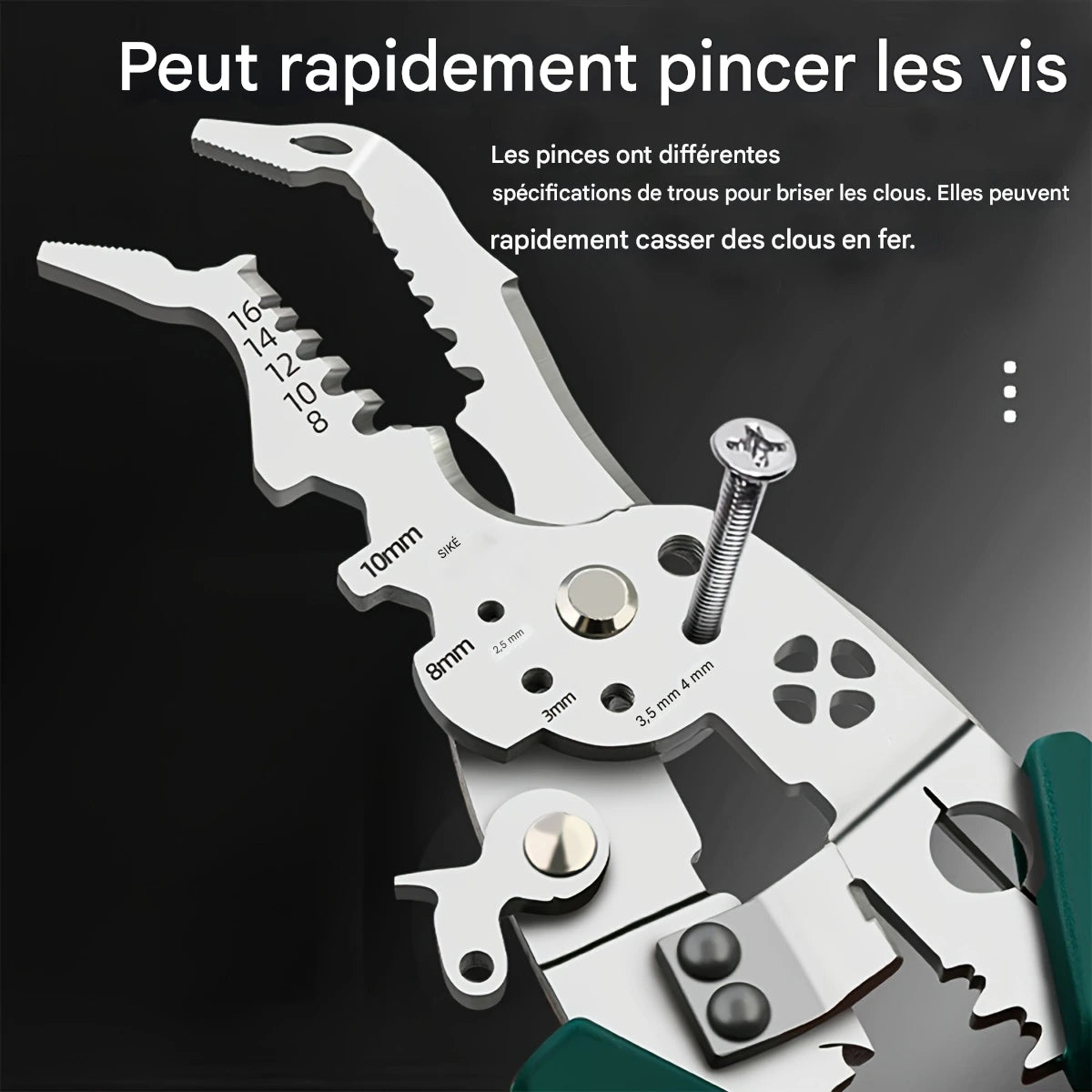 🔥PROMO 48h🔥Pince à dénuder multifonctionnelle
