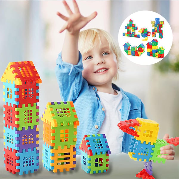 Blocs de jeux de construction éducatifs (100 pièces)