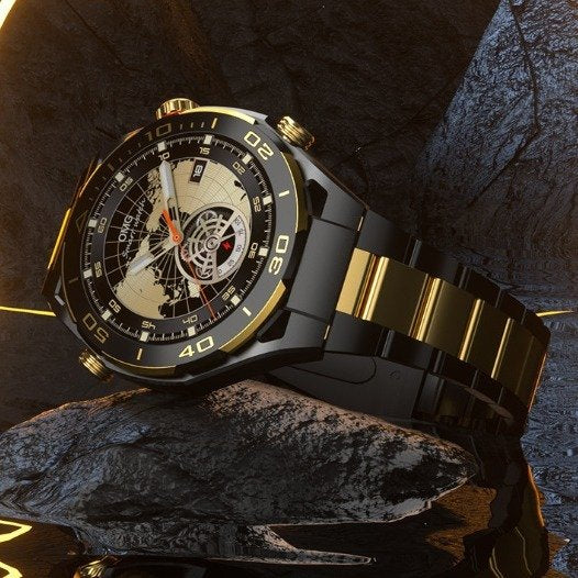 Montre connectée de Luxe Gold Master Pro