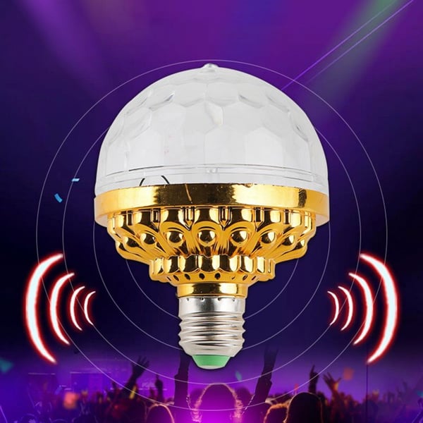Projecteur boule disco rotative colorée