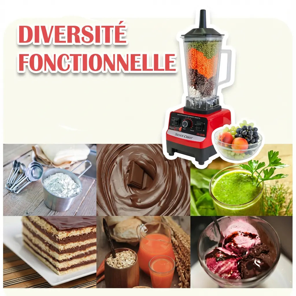 BLIX™ Mixeur Blender 2 en 1