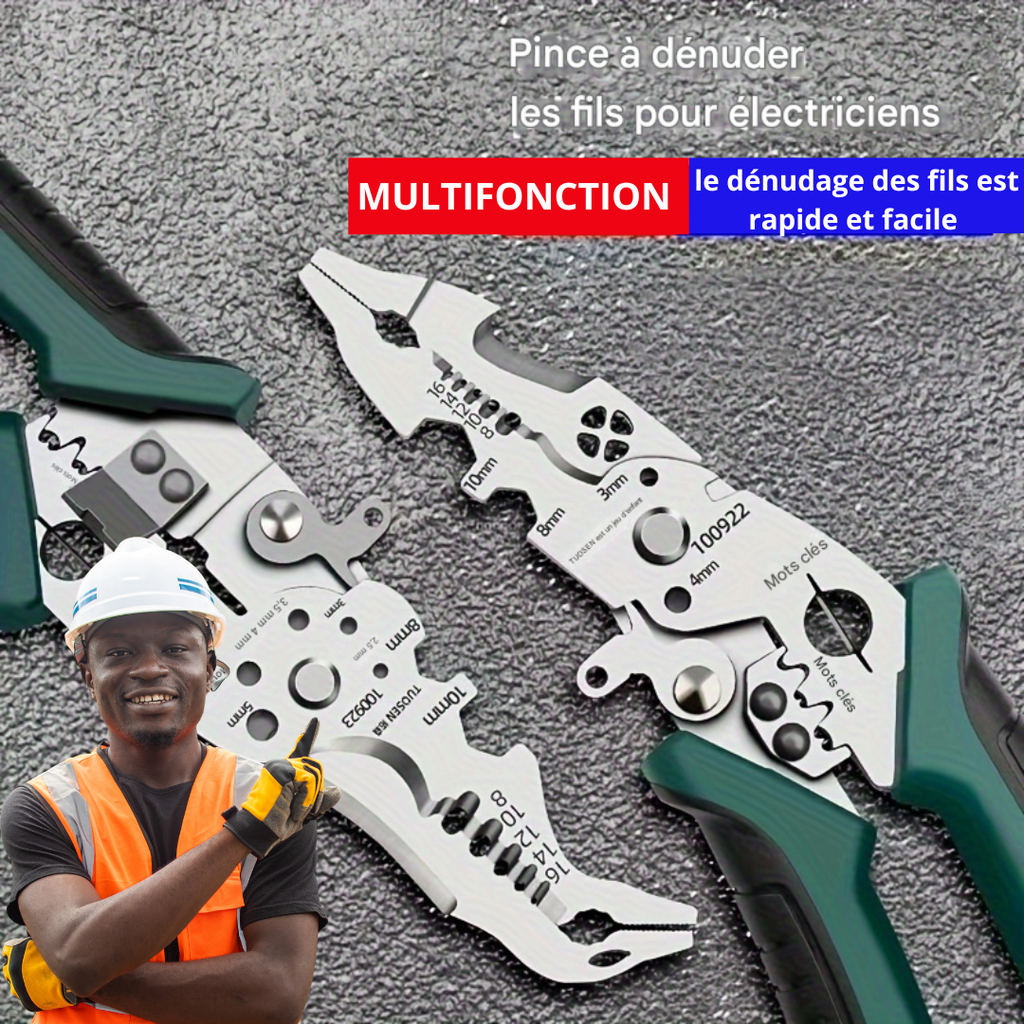 🔥PROMO 48h🔥Pince à dénuder multifonctionnelle