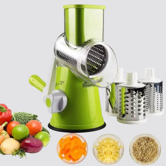 ✨Promo De Noël✨ Râpe à légumes rotative 3 en 1