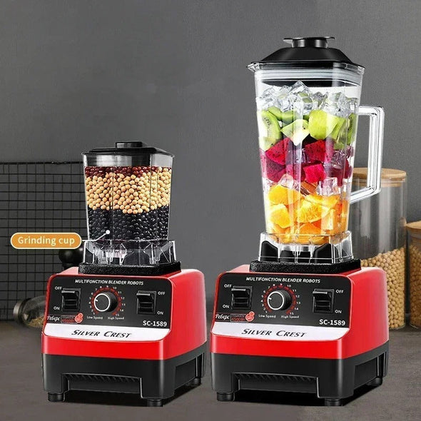 Mixeur Blender 2 en 1 Silver Crest 4500W