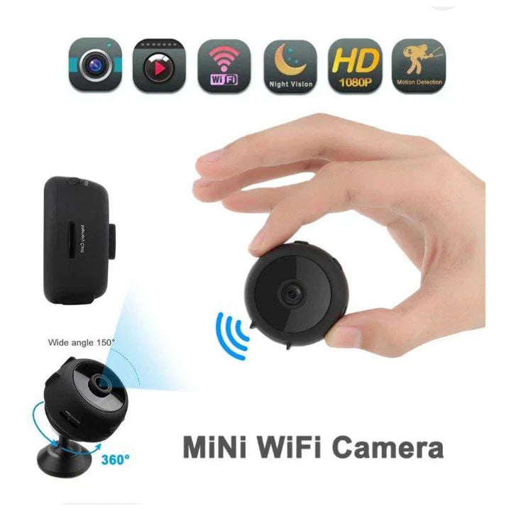 2 MINI CAMÉRA DE SURVEILLANCE HD 1080P
