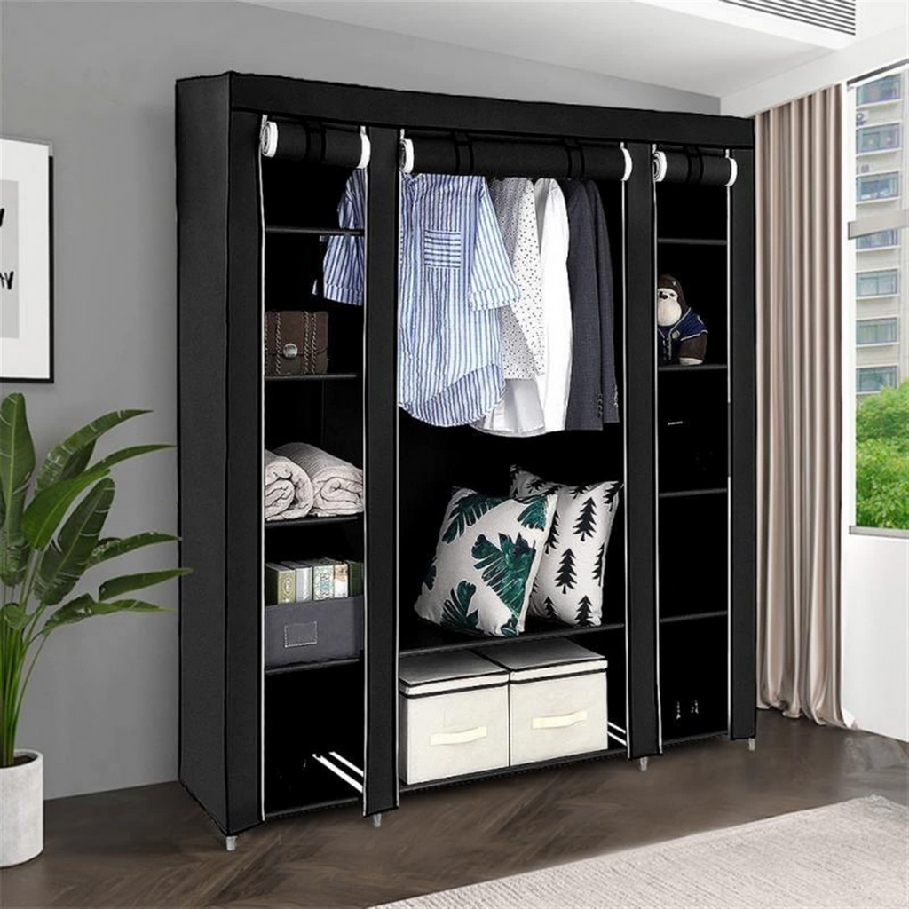 🔥BLACK FRIDAY🔥Armoire Penderie Multi-rangement