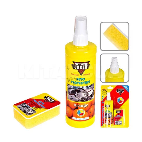 Vernis  liquide avec éponge "orange" 300ml pour voiture