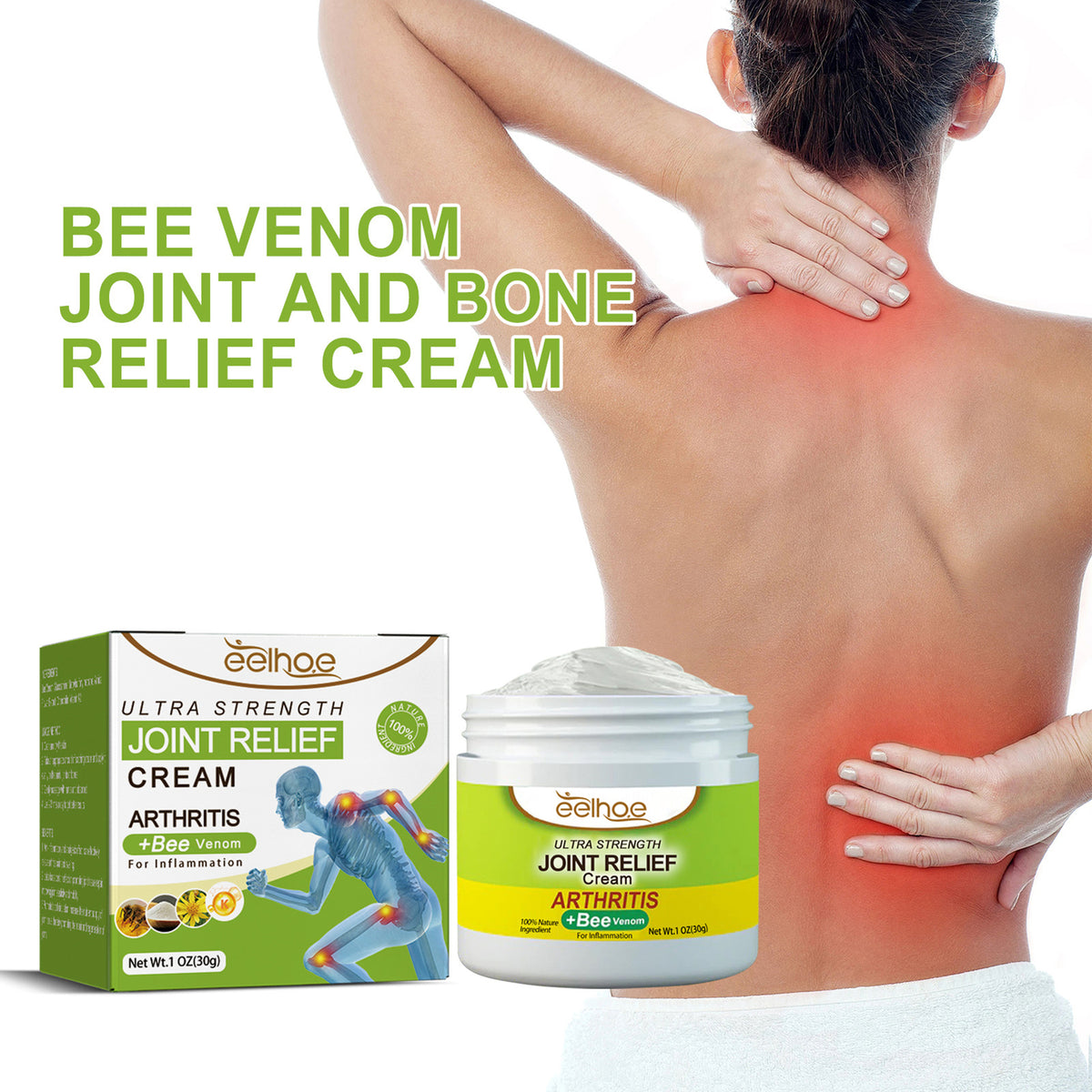 Crème anti-douleurs Bee Venom