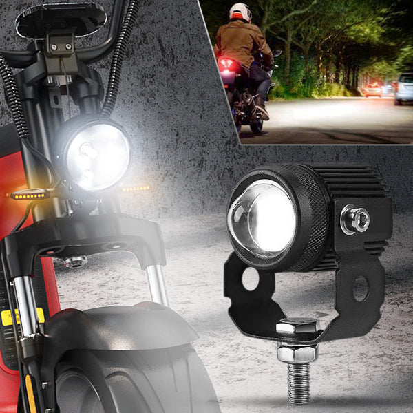 🔥BLACK FRIDAY🔥 2 Phares LED Puissants pour Motocyclette