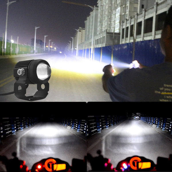 🔥BLACK FRIDAY🔥 2 Phares LED Puissants pour Motocyclette