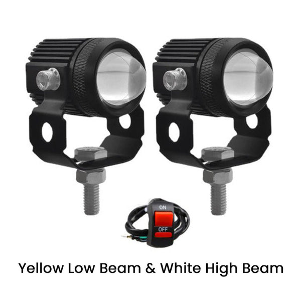 🔥BLACK FRIDAY🔥 2 Phares LED Puissants pour Motocyclette
